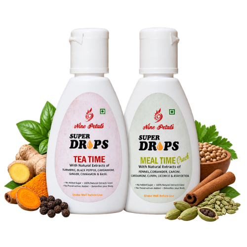 Meal Time Punch + Tea Time Super Drops Combo 30ml + 30ml For All Ages