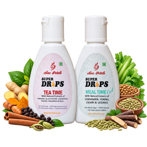Meal Time Cool + Tea Time Super Drops Combo 30ml + 30ml + 30ml For All Ages