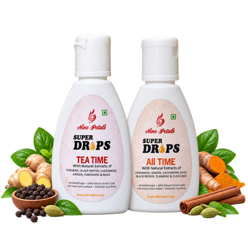 Tea Time + All Time Super Drops Combo 30ml + 30ml For All Ages