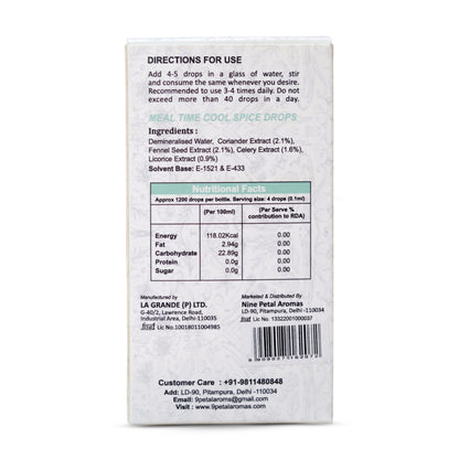 Super Drops - Meal Time Cool