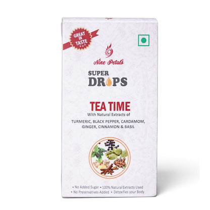 Super Drops Family Pack - All Time + Tea Time + Meal Time Punch + Meal Time Cool + King Cinnamon 30ml + 30ml For All Ages