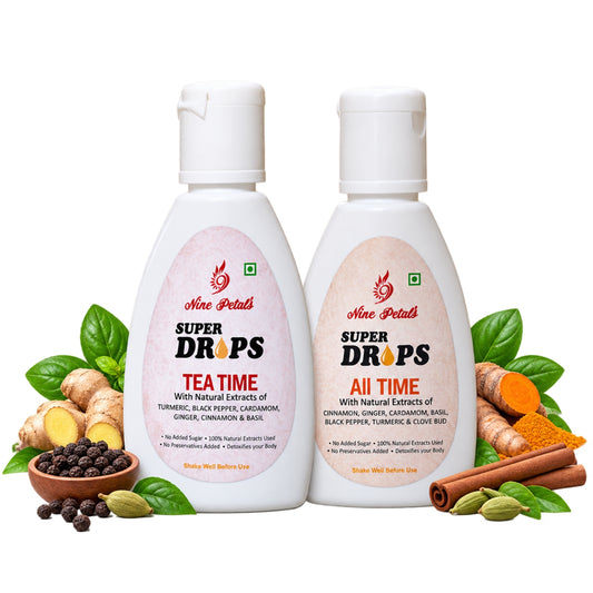 Tea Time + All Time Super Drops Combo 30ml + 30ml For All Ages